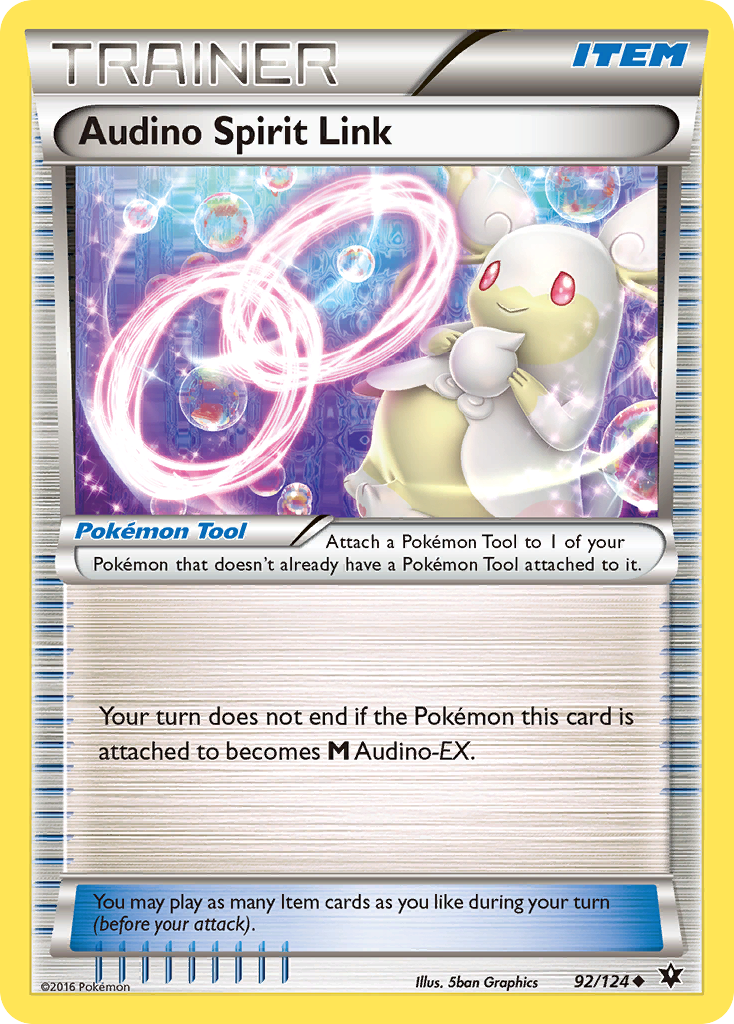 Audino Spirit Link (92/124) [XY: Fates Collide] | North Valley Games