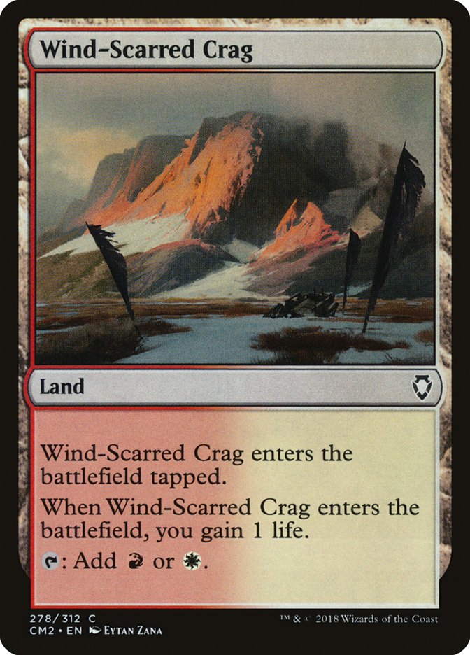 Wind-Scarred Crag [Commander Anthology Volume II] | North Valley Games