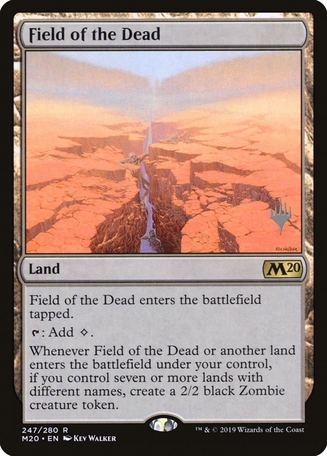 Field of the Dead (Promo Pack) [Core Set 2020 Promos] | North Valley Games