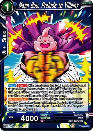 Majin Buu, Prelude to Villainy (BT6-046) [Destroyer Kings] | North Valley Games