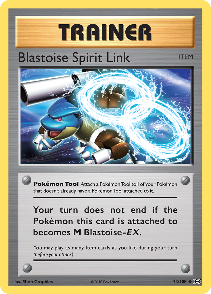 Blastoise Spirit Link (73/108) [XY: Evolutions] | North Valley Games