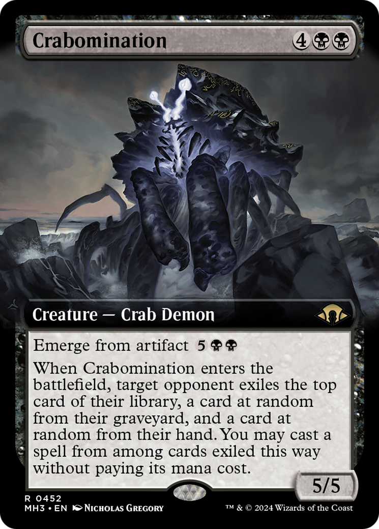 Crabomination (Extended Art) [Modern Horizons 3] | North Valley Games