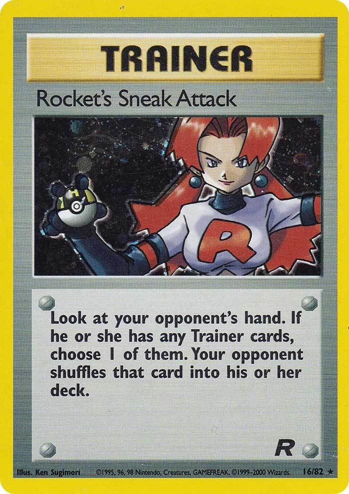 Rocket's Sneak Attack (16/82) [Team Rocket Unlimited] | North Valley Games