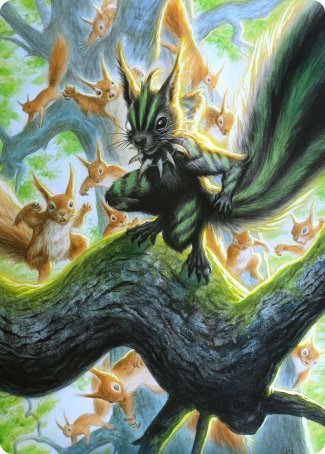 Chatterfang, Squirrel General Art Card (67) [Modern Horizons 2 Art Series] | North Valley Games