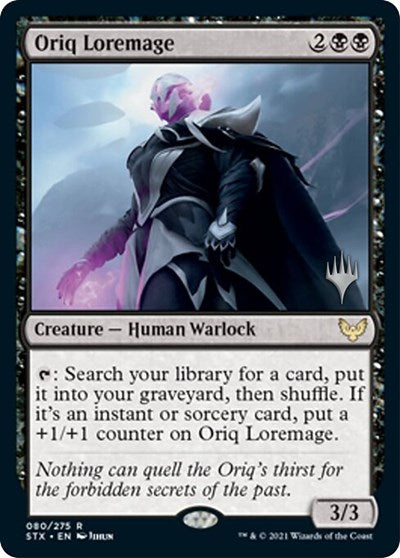 Oriq Loremage (Promo Pack) [Strixhaven: School of Mages Promos] | North Valley Games