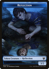 Human Soldier // Reflection Double-Sided Token [Theros Beyond Death Tokens] | North Valley Games