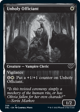 Unholy Officiant [Innistrad: Double Feature] | North Valley Games