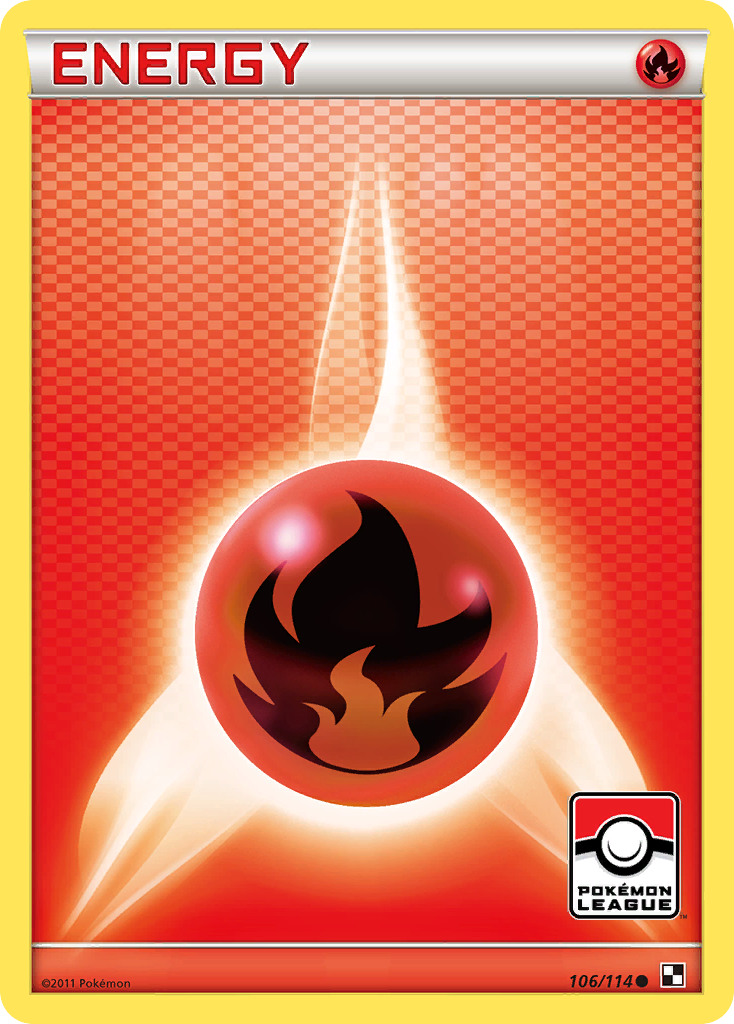 Fire Energy (106/114) [Black & White: Base Set] | North Valley Games