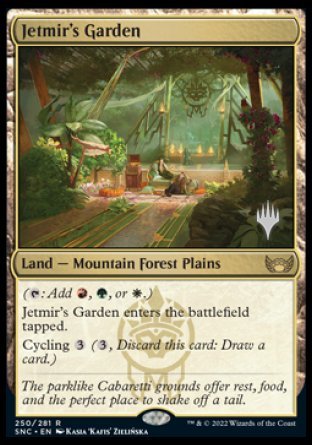 Jetmir's Garden (Promo Pack) [Streets of New Capenna Promos] | North Valley Games