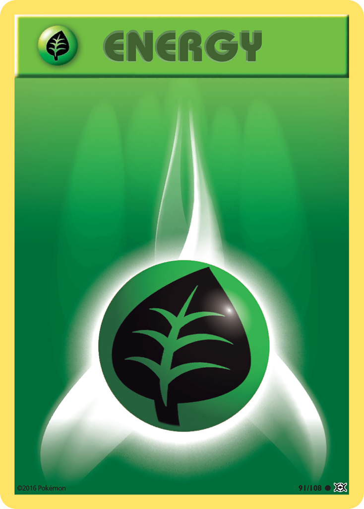 Grass Energy (91/108) [XY: Evolutions] | North Valley Games