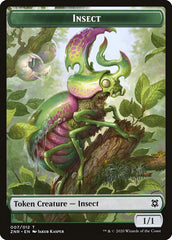 Illusion // Insect Double-Sided Token [Zendikar Rising Tokens] | North Valley Games