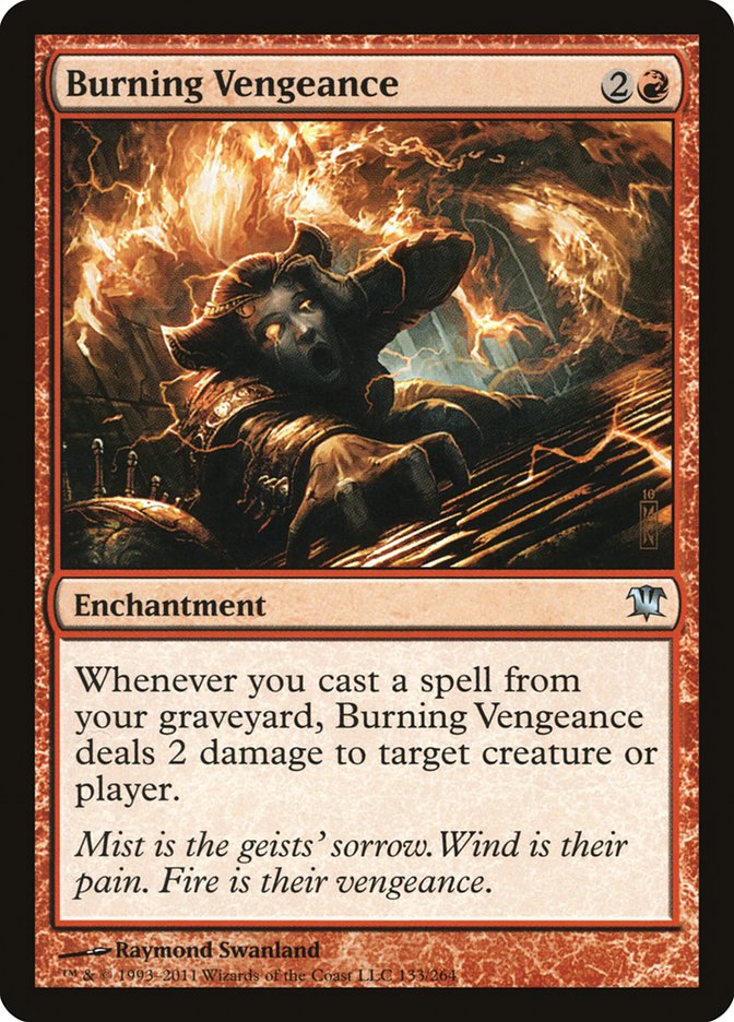 Burning Vengeance [Innistrad] | North Valley Games