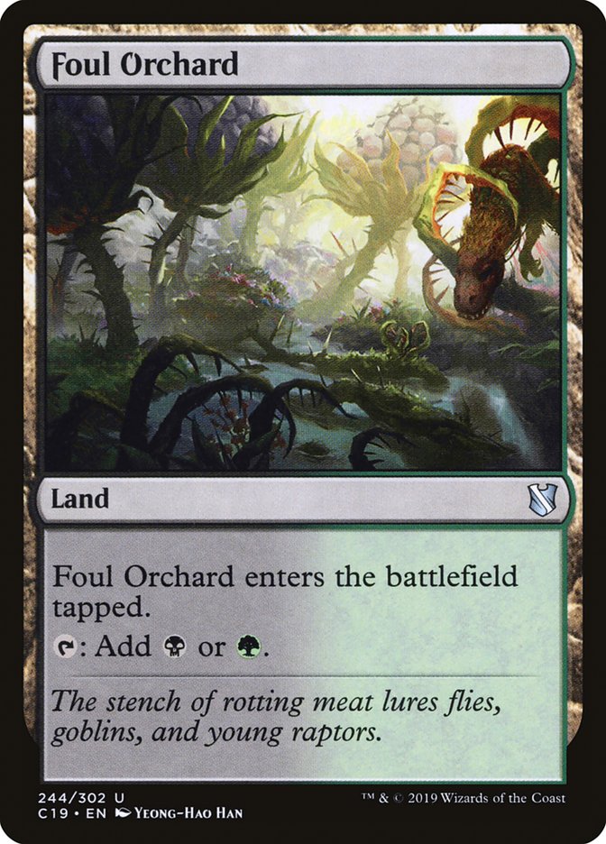 Foul Orchard [Commander 2019] | North Valley Games