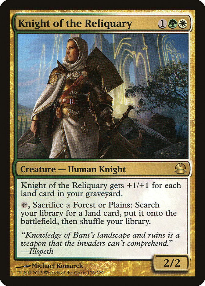 Knight of the Reliquary [Modern Masters] | North Valley Games