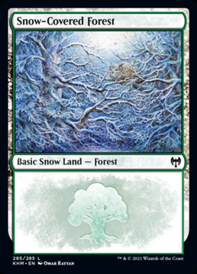 Snow-Covered Forest (285) [Kaldheim] | North Valley Games