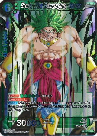 Broly, The Rampaging Horror (BT1-073) [Galactic Battle] | North Valley Games