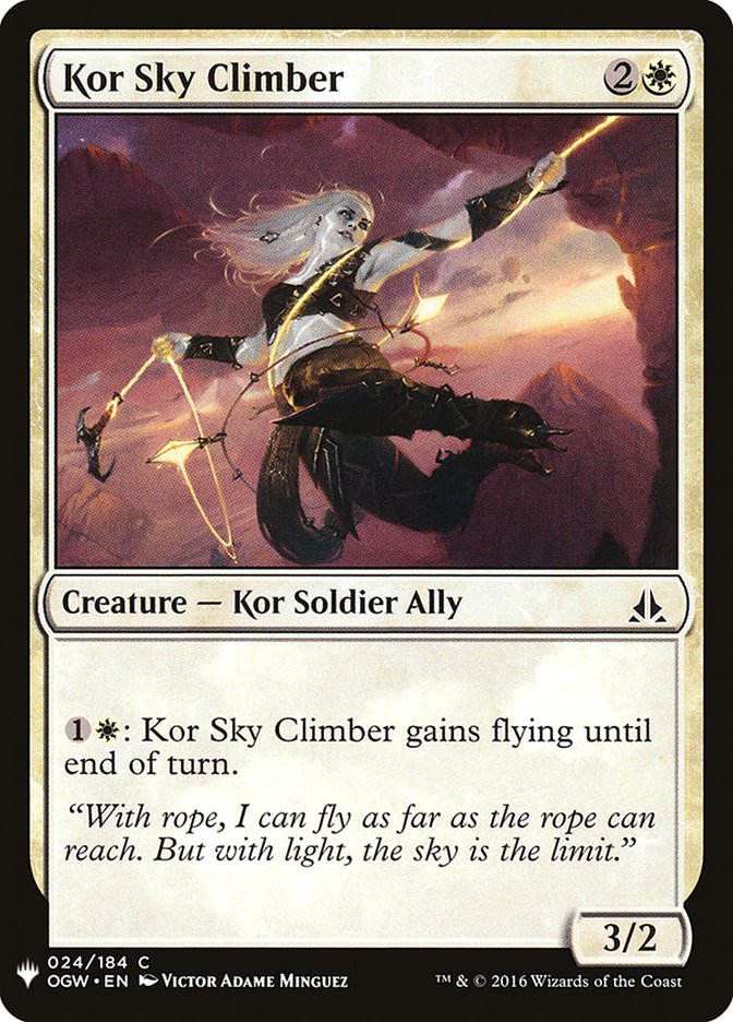 Kor Sky Climber [Mystery Booster] | North Valley Games