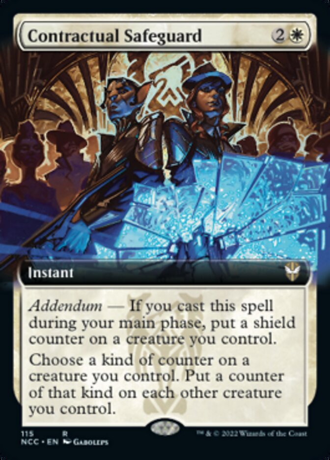 Contractual Safeguard (Extended Art) [Streets of New Capenna Commander] | North Valley Games