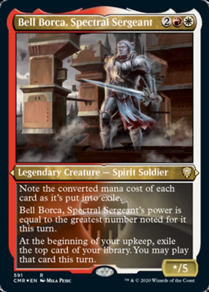 Bell Borca, Spectral Sergeant (Etched) [Commander Legends] | North Valley Games