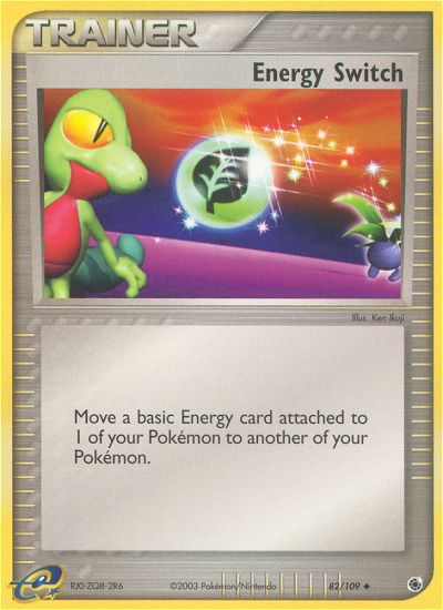 Energy Switch (82/109) [EX: Ruby & Sapphire] | North Valley Games
