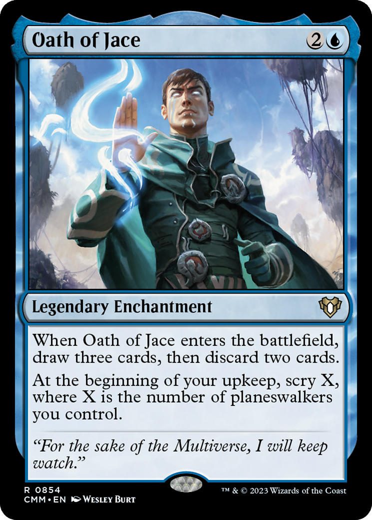 Oath of Jace [Commander Masters] | North Valley Games