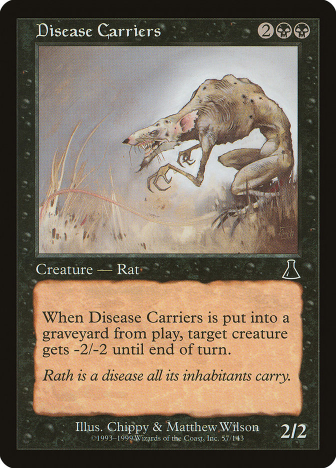 Disease Carriers [Urza's Destiny] | North Valley Games