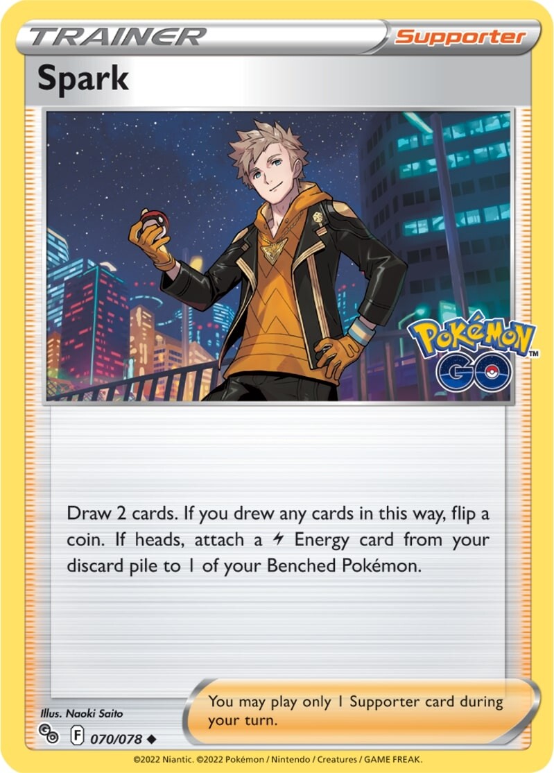 Spark (070/078) [Pokémon GO] | North Valley Games