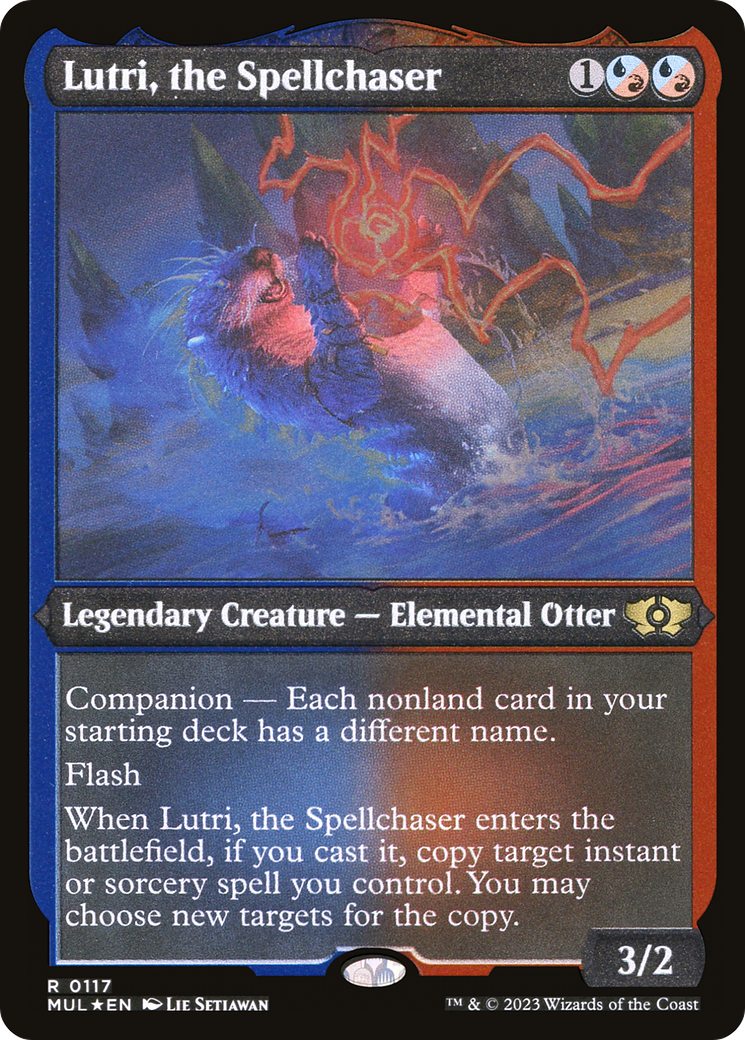 Lutri, the Spellchaser (Foil Etched) [Multiverse Legends] | North Valley Games