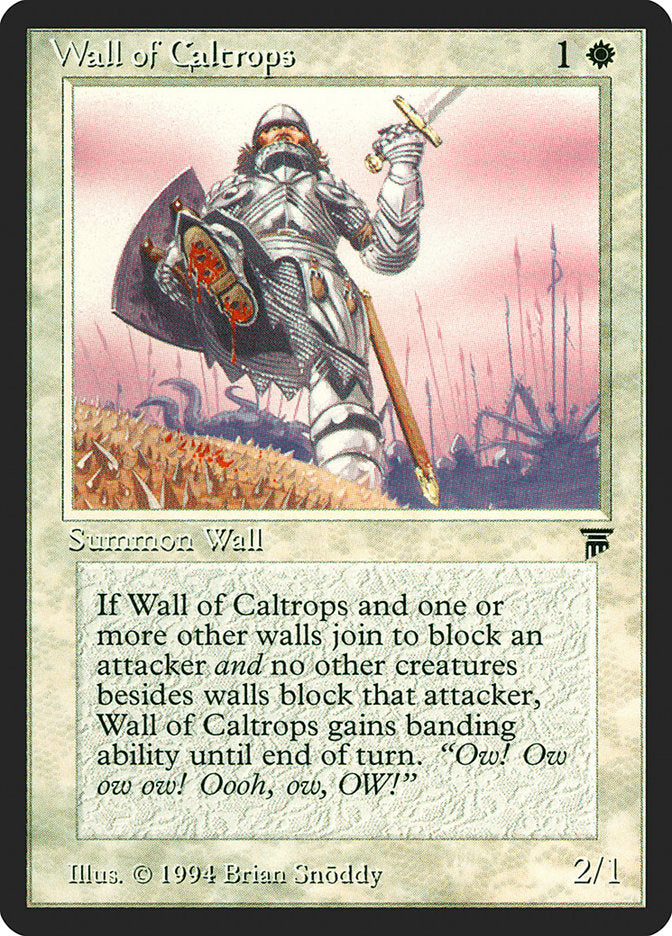 Wall of Caltrops [Legends] | North Valley Games