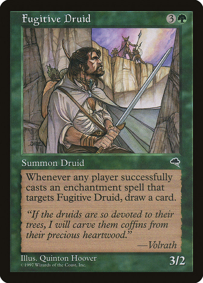 Fugitive Druid [Tempest] | North Valley Games