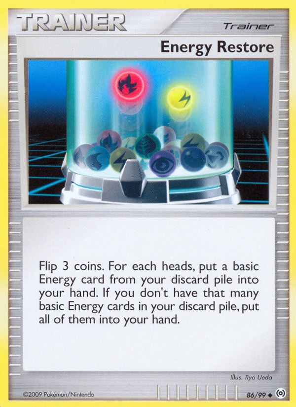 Energy Restore (86/99) [Platinum: Arceus] | North Valley Games
