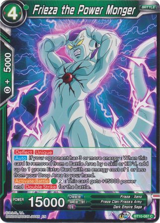 Frieza the Power Monger (BT10-087) [Rise of the Unison Warrior 2nd Edition] | North Valley Games