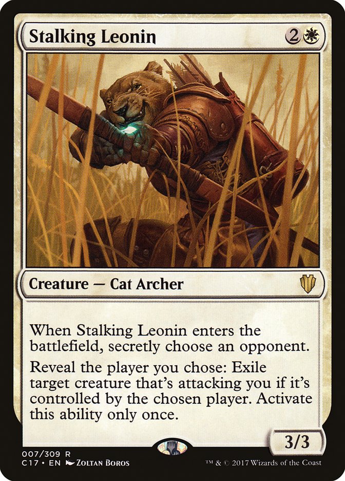 Stalking Leonin [Commander 2017] | North Valley Games