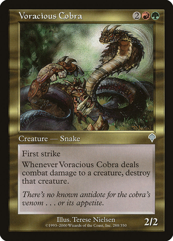 Voracious Cobra [Invasion] | North Valley Games