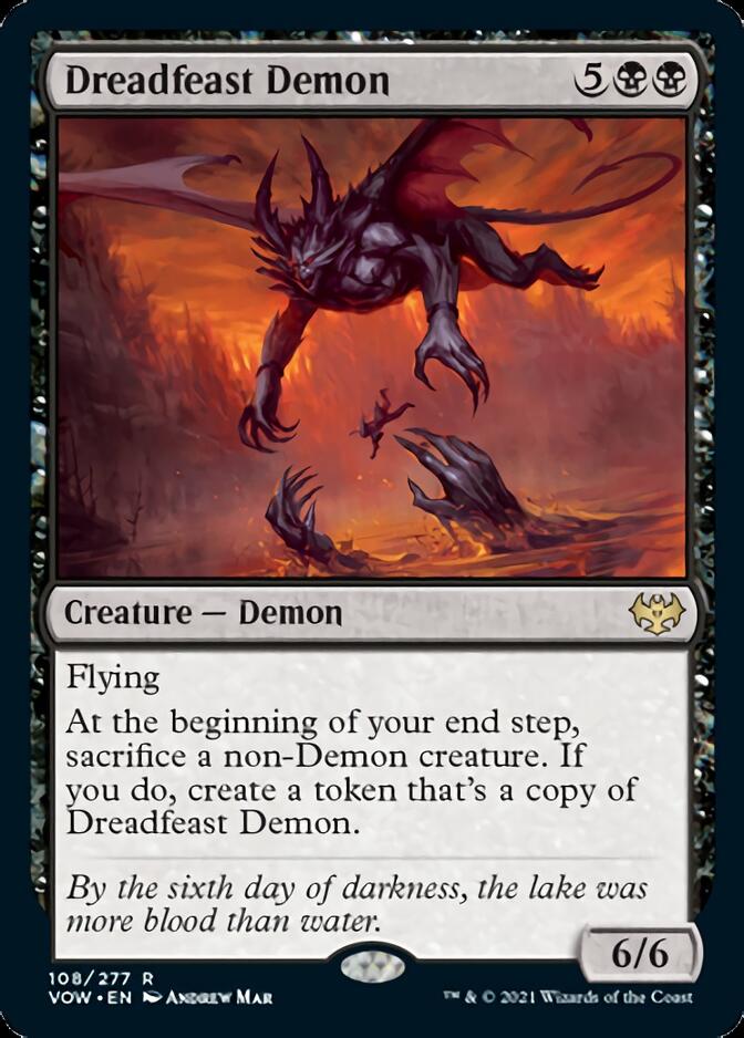 Dreadfeast Demon [Innistrad: Crimson Vow] | North Valley Games