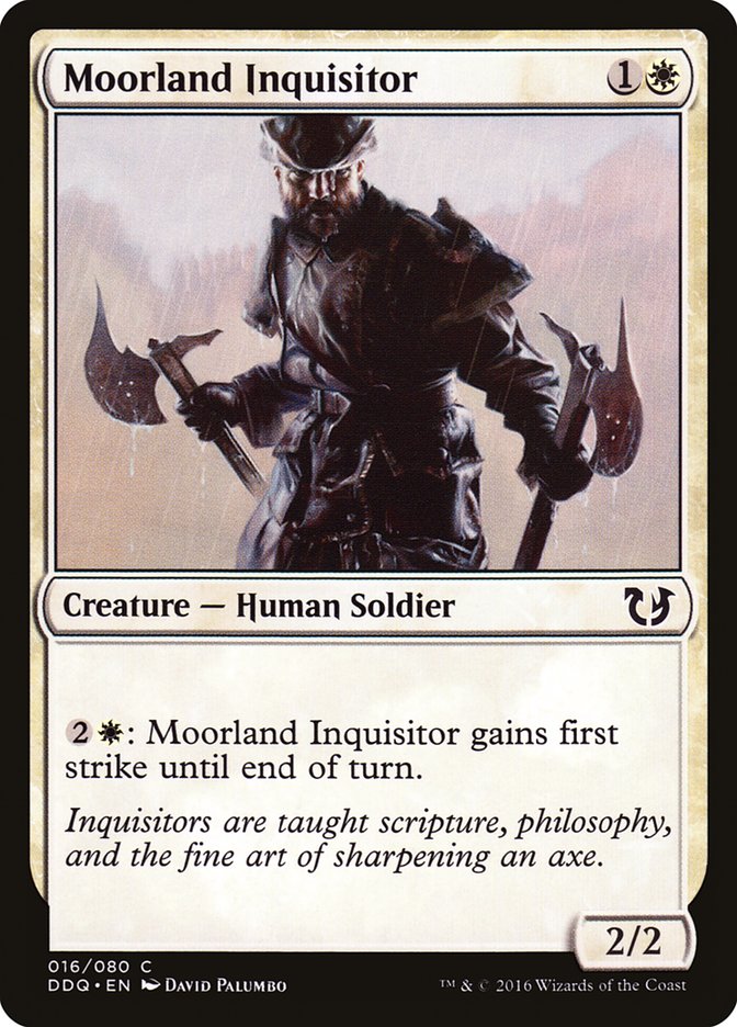 Moorland Inquisitor [Duel Decks: Blessed vs. Cursed] | North Valley Games