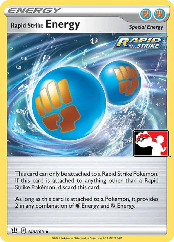 Rapid Strike Energy (140/163) [Prize Pack Series Two] | North Valley Games
