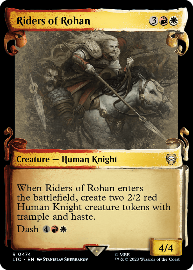 Riders of Rohan [The Lord of the Rings: Tales of Middle-Earth Commander Showcase Scrolls] | North Valley Games