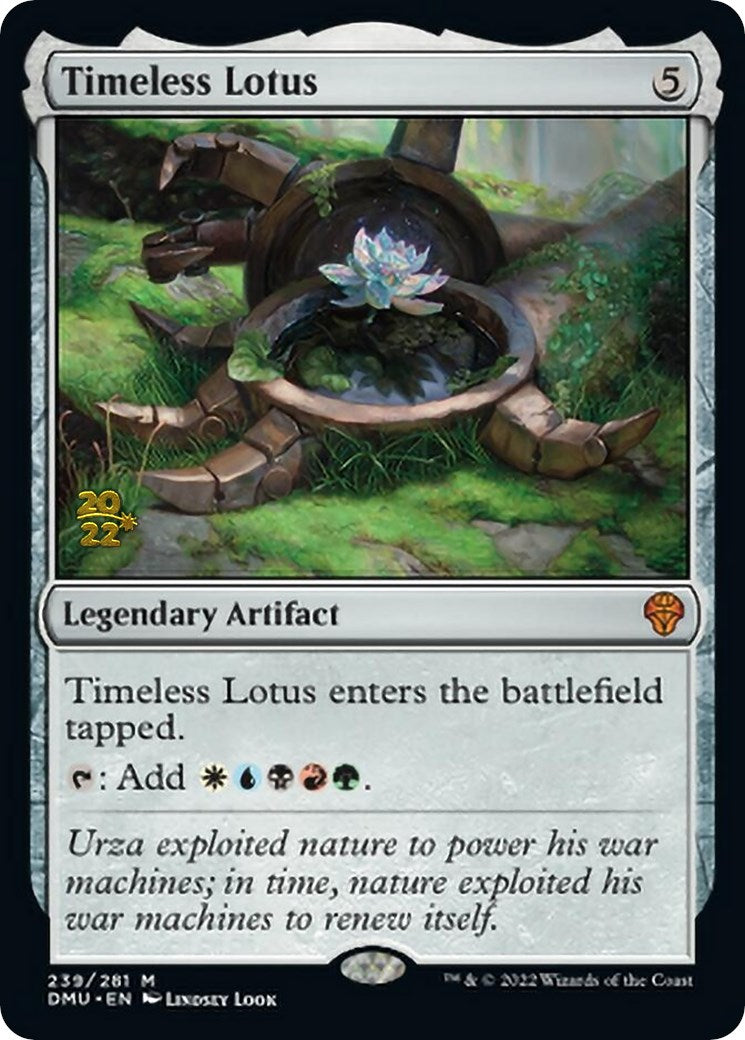 Timeless Lotus [Dominaria United Prerelease Promos] | North Valley Games