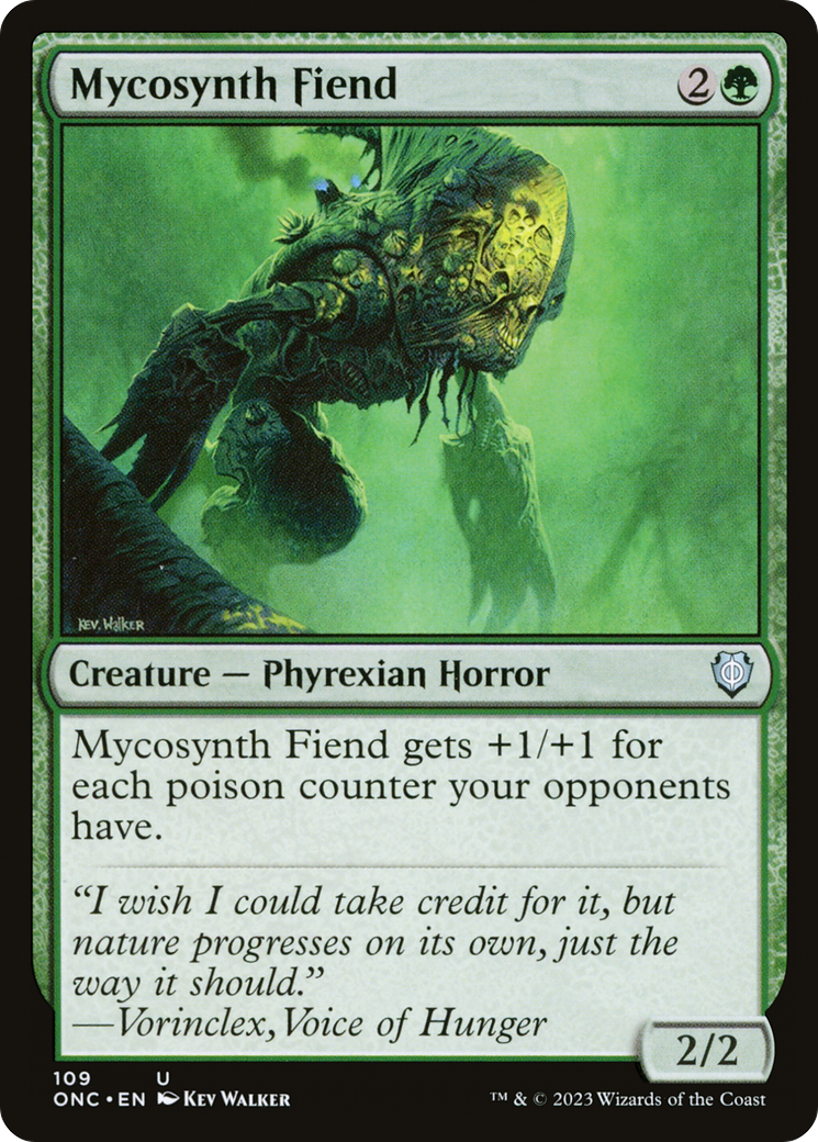 Mycosynth Fiend [Phyrexia: All Will Be One Commander] | North Valley Games