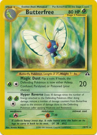 Butterfree (19/75) [Neo Discovery Unlimited] | North Valley Games