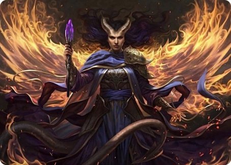 Farideh, Devil's Chosen Art Card [Dungeons & Dragons: Adventures in the Forgotten Realms Art Series] | North Valley Games