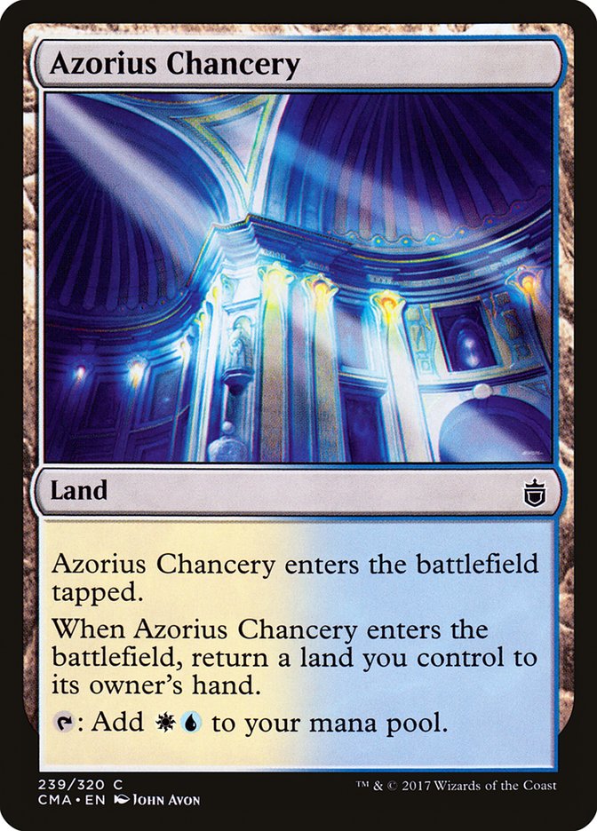 Azorius Chancery [Commander Anthology] | North Valley Games