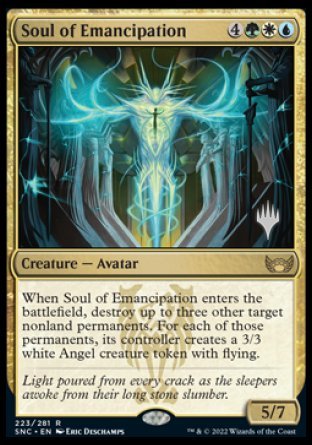 Soul of Emancipation (Promo Pack) [Streets of New Capenna Promos] | North Valley Games