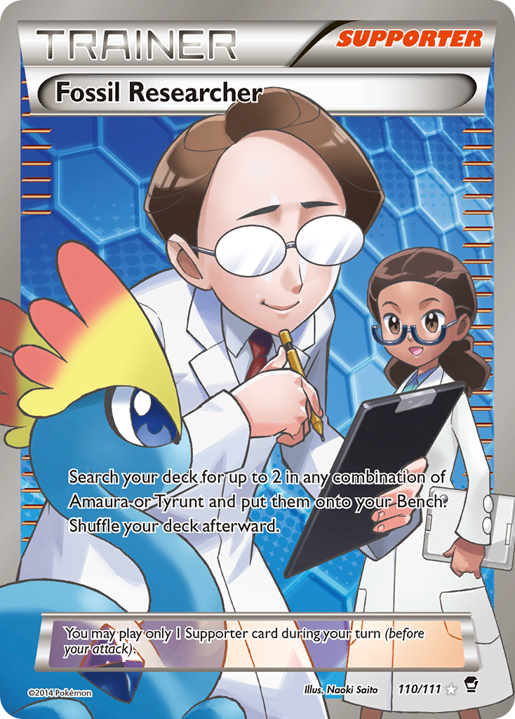 Fossil Researcher (110/111) [XY: Furious Fists] | North Valley Games