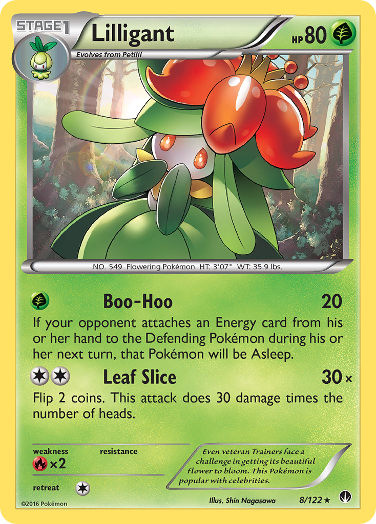 Lilligant (8/122) [XY: BREAKpoint] | North Valley Games
