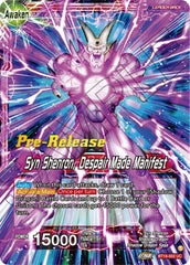 One-Star Ball // Syn Shenron, Despair Made Manifest (BT18-002) [Dawn of the Z-Legends Prerelease Promos] | North Valley Games