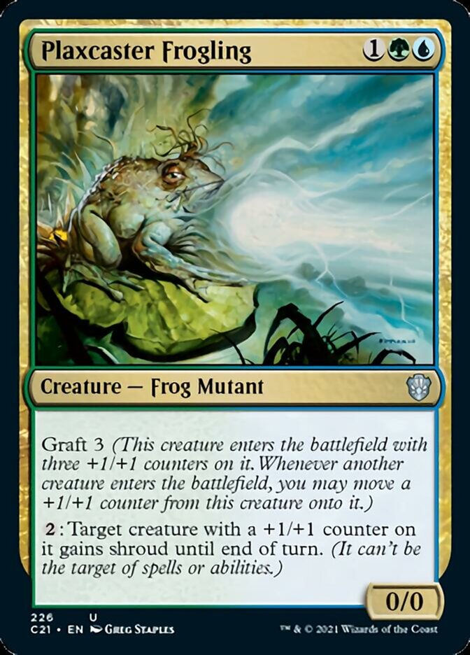 Plaxcaster Frogling [Commander 2021] | North Valley Games