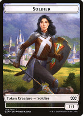 Servo // Soldier Double-Sided Token [Double Masters Tokens] | North Valley Games
