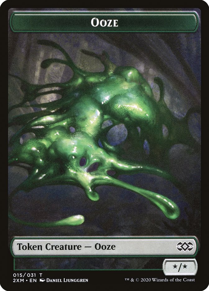 Copy // Ooze Double-Sided Token [Double Masters Tokens] | North Valley Games